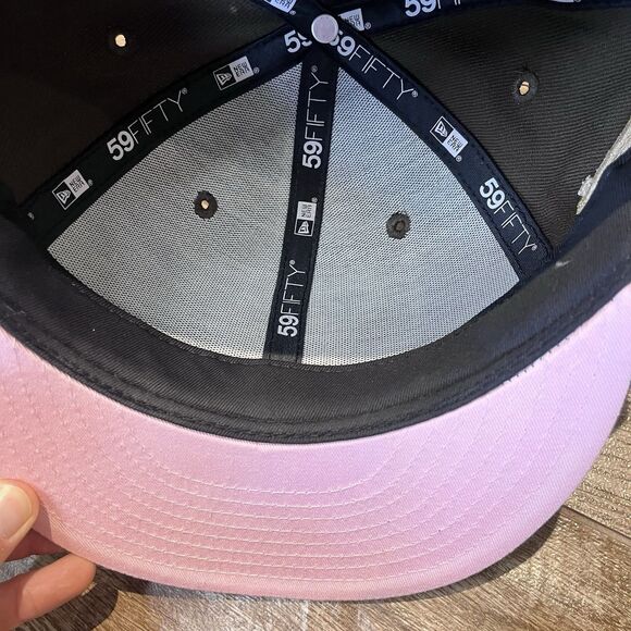 New Era Pro Image Exclusive Chicago Cubs Spumoni MLB Fitted Cap Hat 7 3/8 - Picture 7 of 13